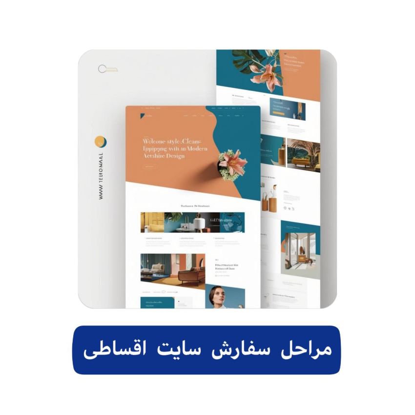 سفارش اقساطی طراحی سایت 4 مراحل سفارش سایت اقساطی ارینتک - مشاوره رایگان