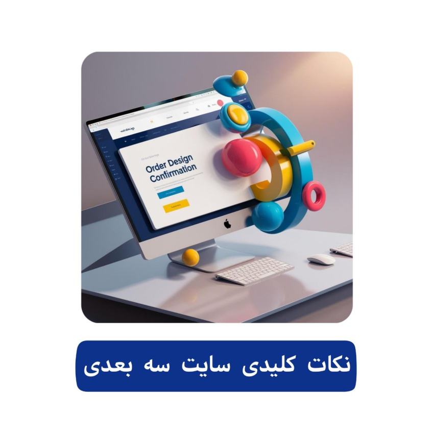 سفارش طراحی سایت سه بعدی 3 نکات کلیدی سایت سه بعدی