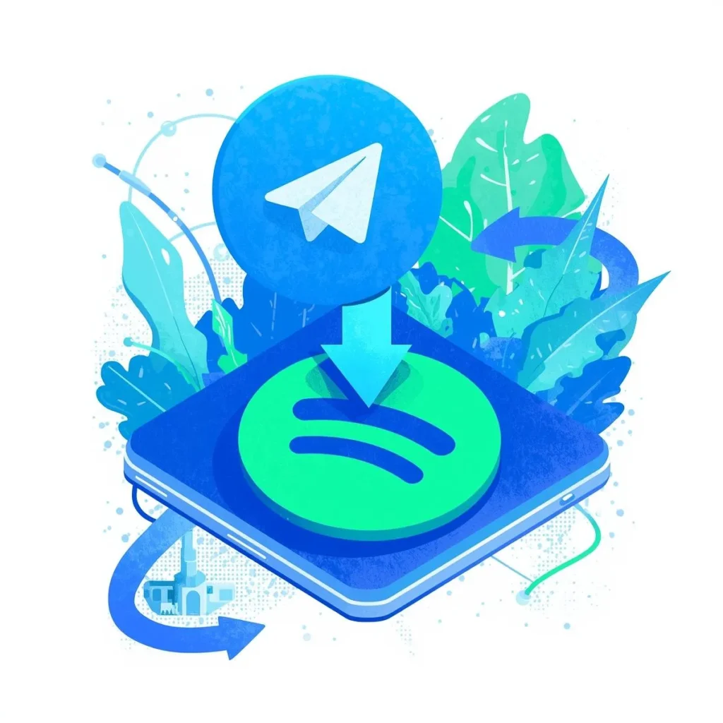 ربات تلگرام دانلود از اسپاتیفای 🎧 1 ربات تلگرام دانلود از اسپاتیفای
