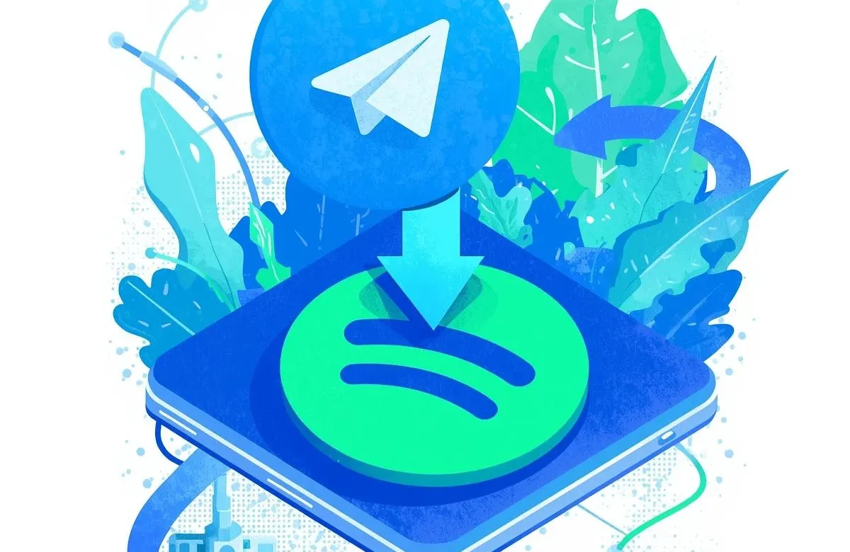 ربات تلگرام دانلود از اسپاتیفای 🎧