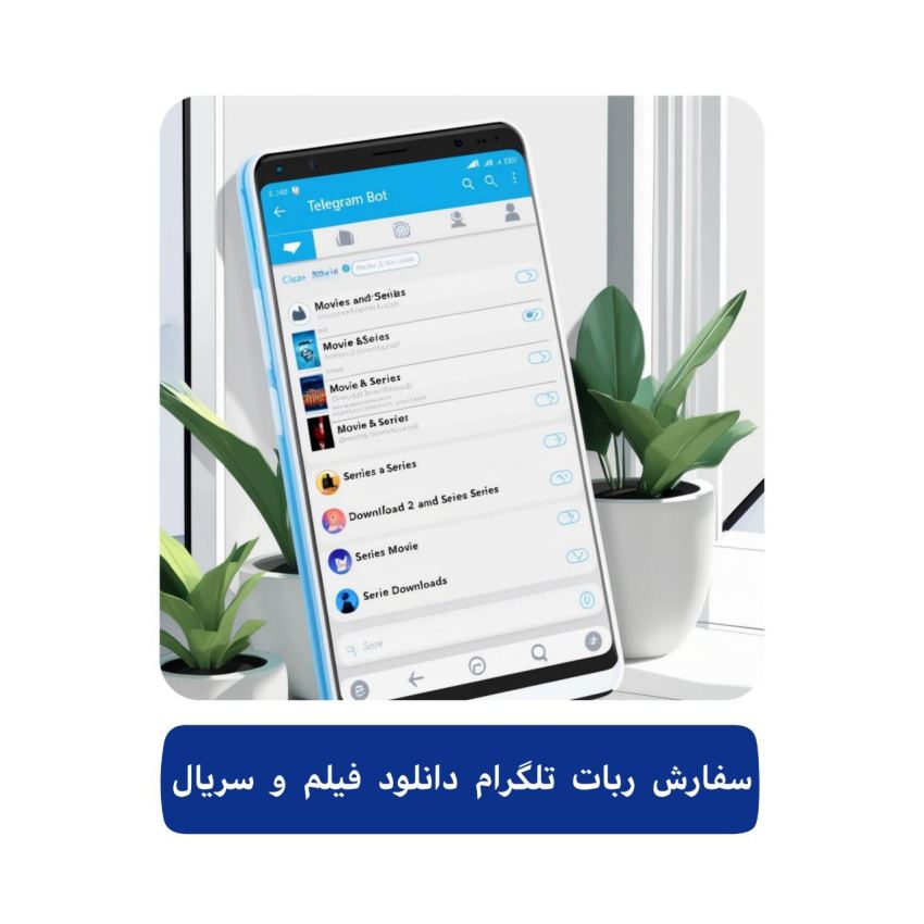 سفارش ربات تلگرام دانلود فیلم و سریال