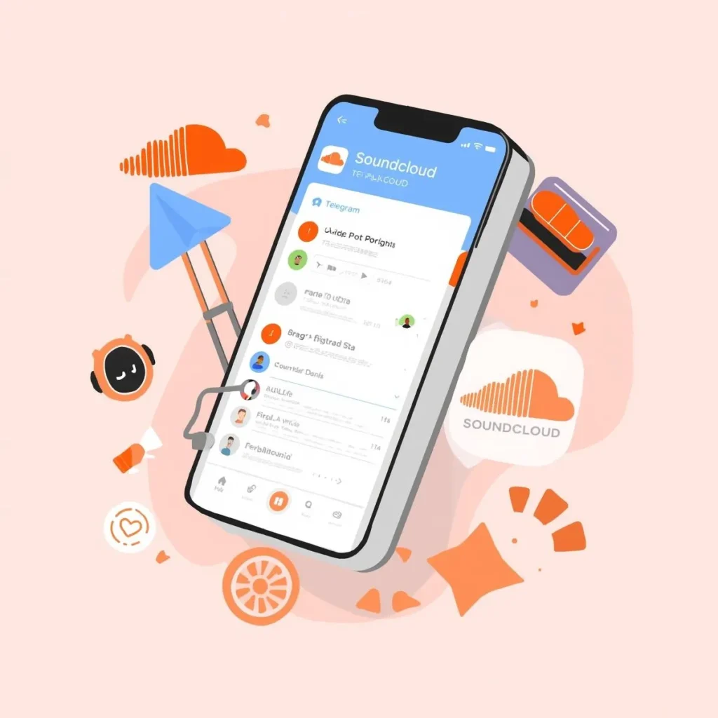 ربات تلگرام دانلود از ساندکلود چیست؟