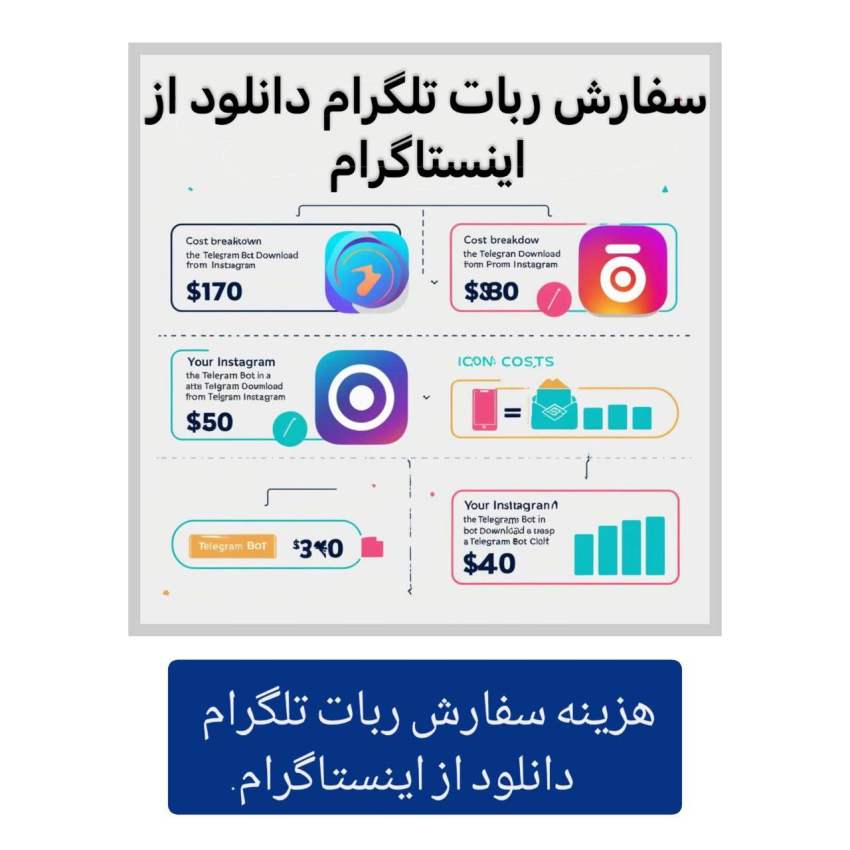 هزینه سفارش ربات تلگرام دانلود از اینستاگرام 