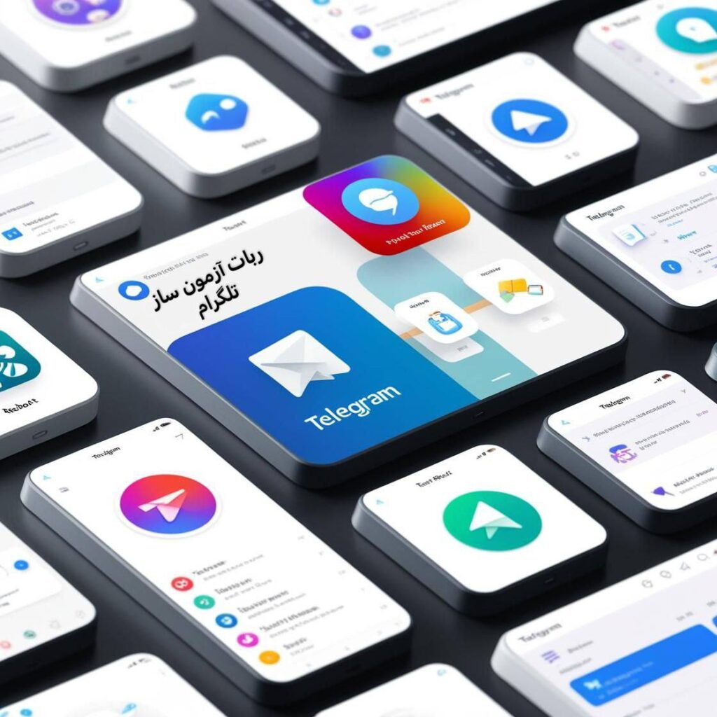 ربات آزمون ساز تلگرام 1 ربات آزمون ساز تلگرام