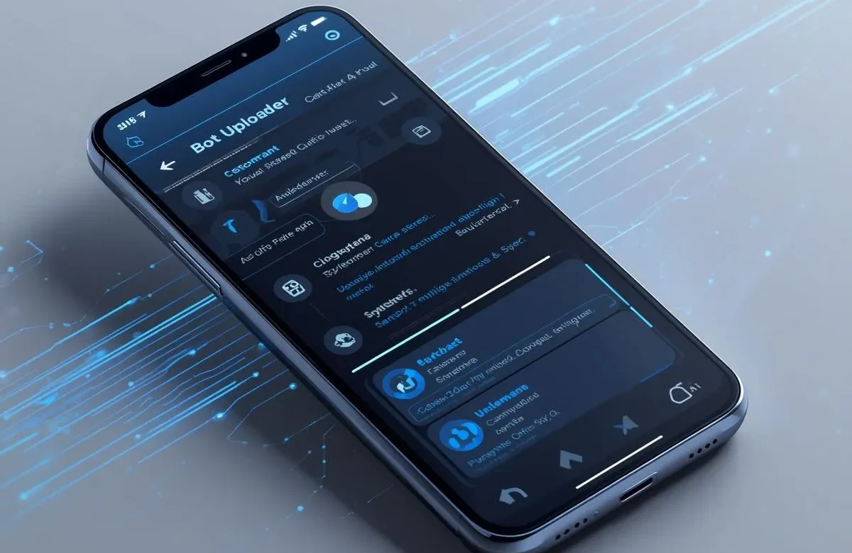 ساخت ربات آپلودر تلگرام 📁