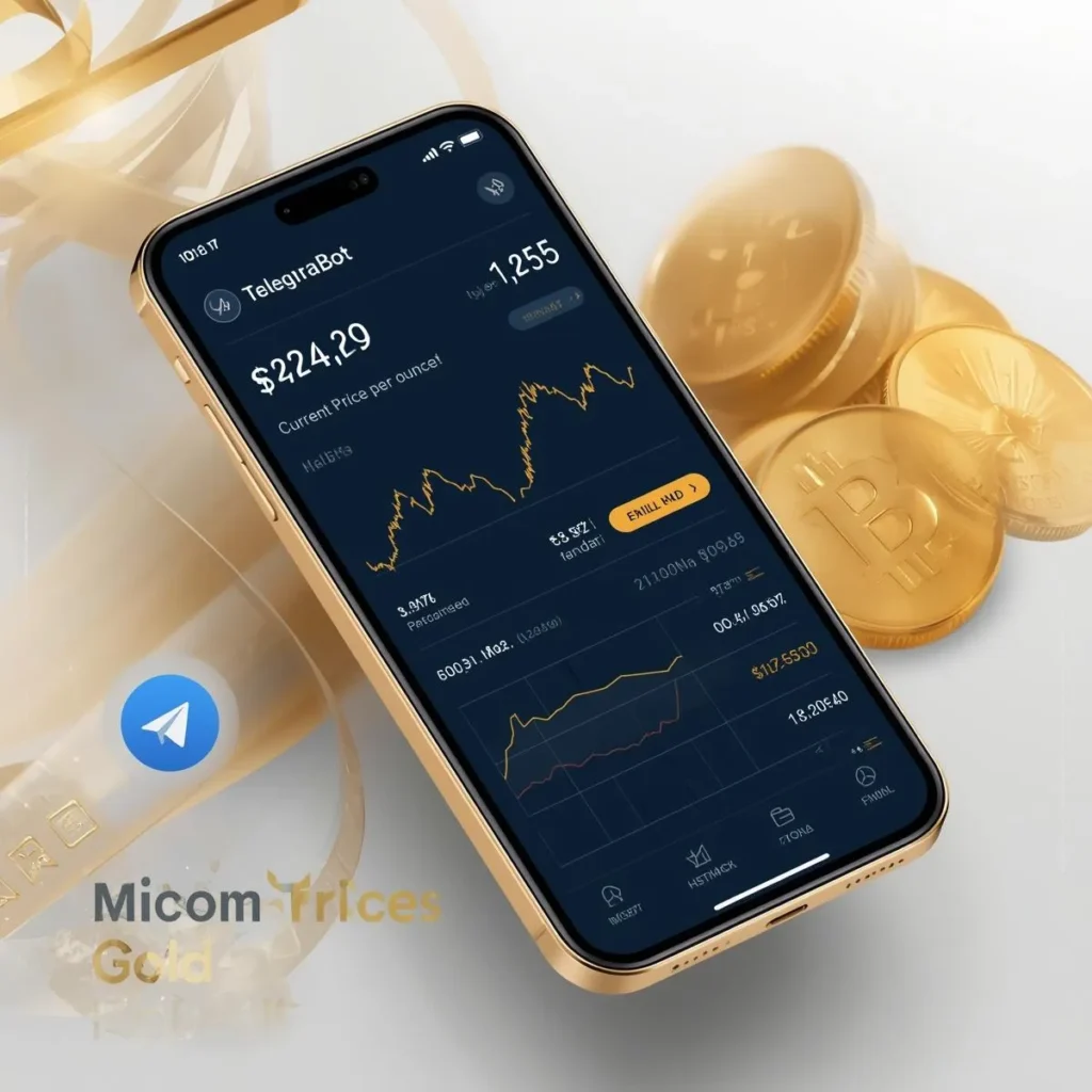 بهترین ربات تلگرام قیمت طلا و جزئیات آن ✅🤖 2 ربات تلگرام قیمت طلا چیست؟