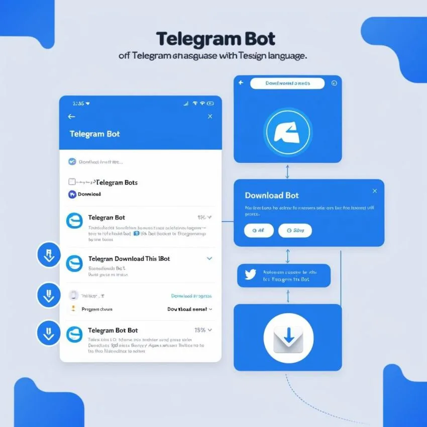 ربات تلگرام دانلود از توییتر