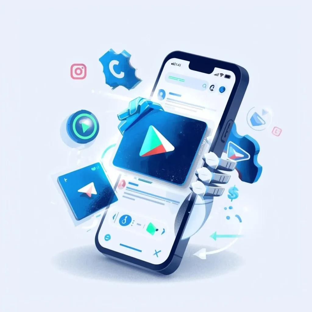 ربات تلگرام گیفت کارت رایگان گوگل پلی 5 سفارش ربات تلگرام گیفت کارت گوگل پلی