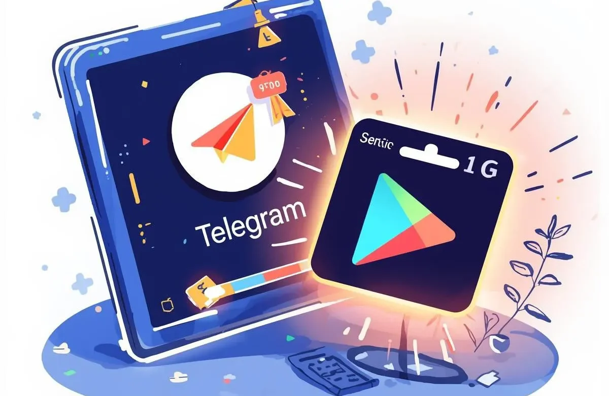 ربات تلگرام گیفت کارت رایگان گوگل پلی